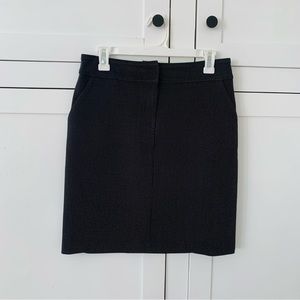 Baranda Black Pinstripe Skirt Size 8